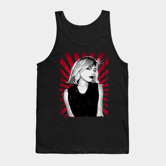 Blondie-Vintage Style Design-Fan Art Design-Debbie harry Tank Top by Mr.FansArt